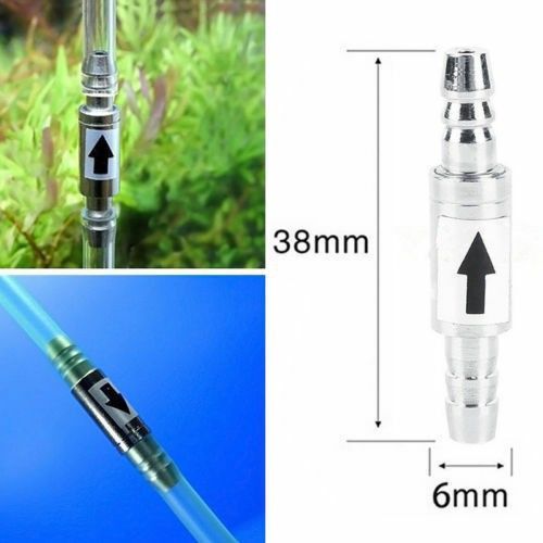 Van 1 chiều inox gắn sủi co2 - oxy dành cho bể cá thủy sinh