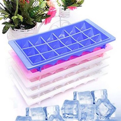 Khay làm đá nhựa loại 18 viên