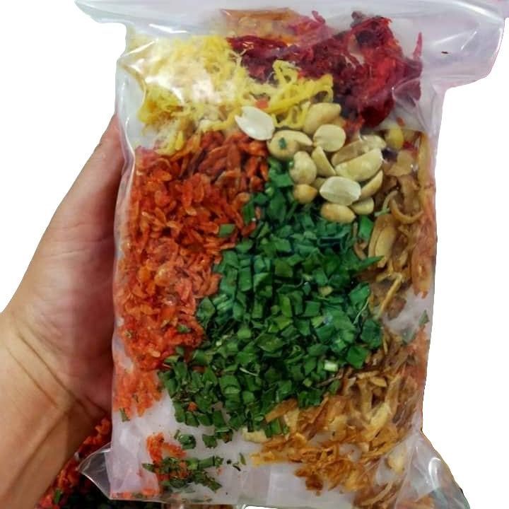 1 bịch bánh tráng trộn nước sốt bịch zip