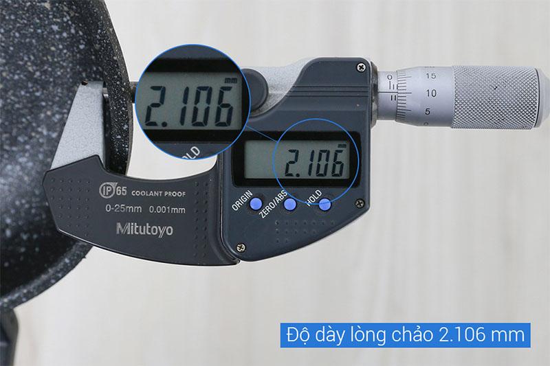 Chảo nhôm chống dính đá hoa cương 18 cm Sunhouse SBD18