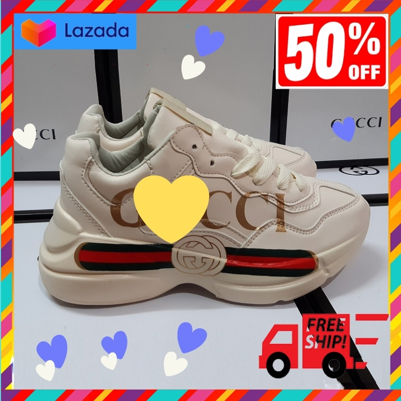 GIÀY THỂ THAO ĐỘN ĐẾ  - GIẦY THỂ THAO NAM NỮ - MÀU KEM - HOTREND 2021