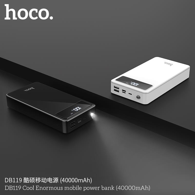 Pin sạc dự phòng hoco db119 - dung lượng 40000mah