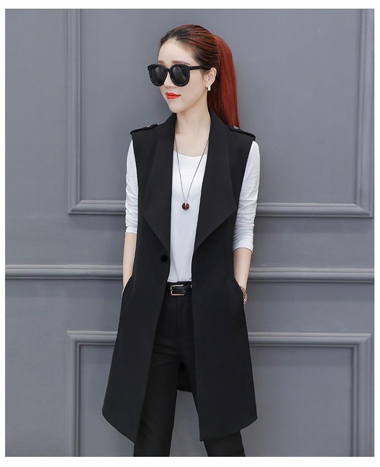 [HCM]Áo vest ghile nữ dáng dài cao cấp