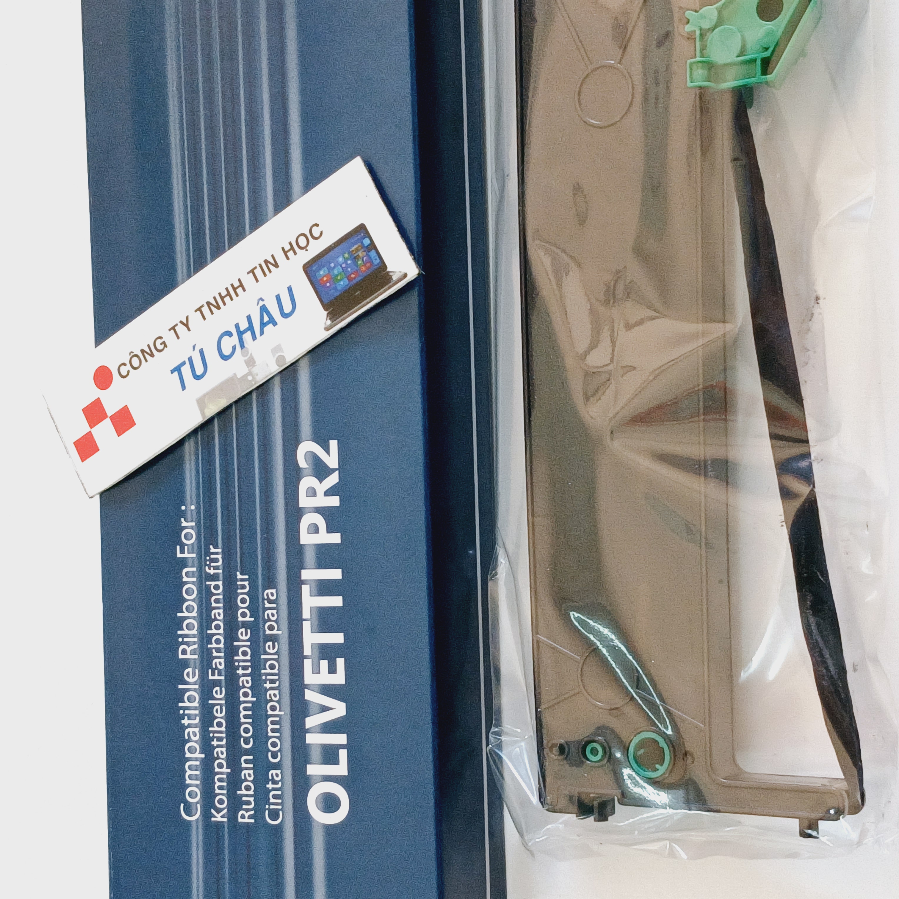 Mực in ruy băng ribbon olivetti pr2 , nantian pr2, nantian k 10 / màu đen