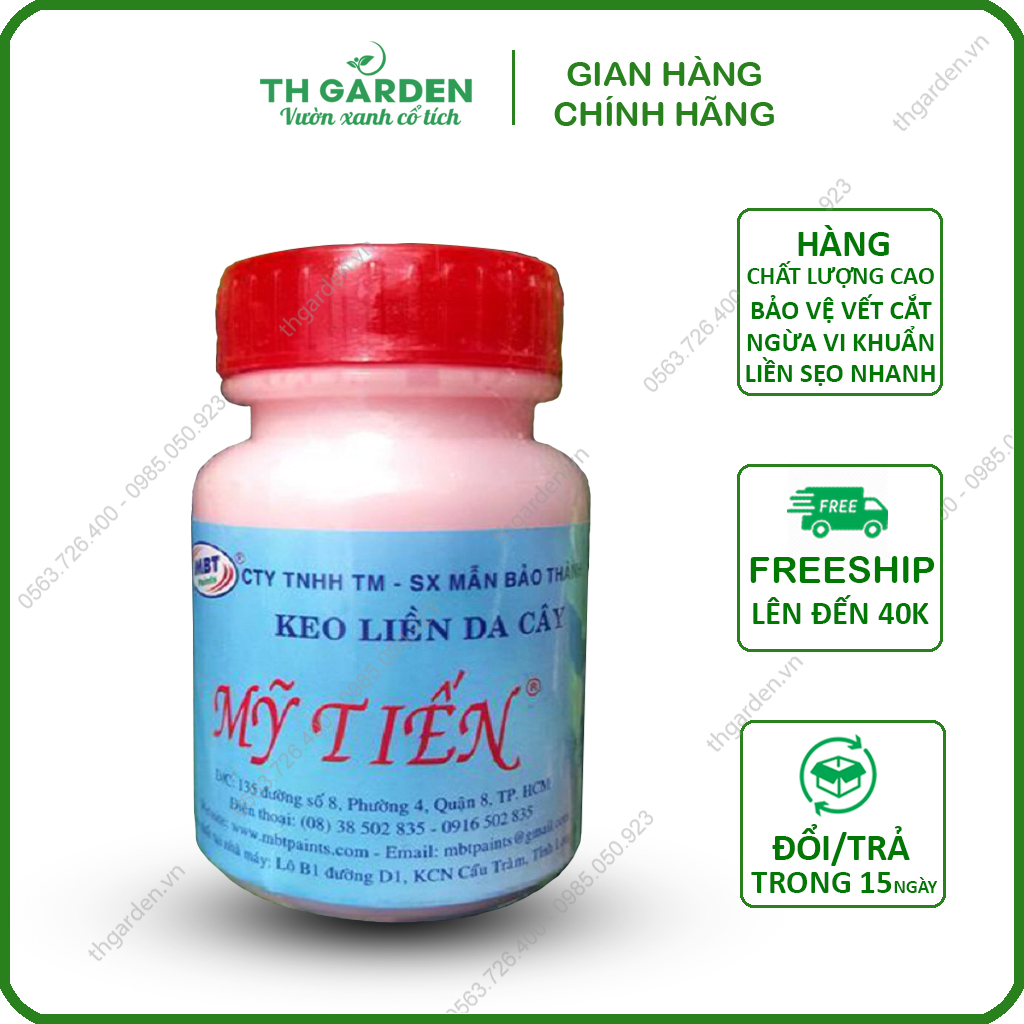 Keo Liền Sẹo Mỹ Tiến Cho Cây TH Garden - Hỗ Trợ Triết Cành, Tái Tạo Tế Bào, Liền Sẹo Cho Cây Cực Nhanh
