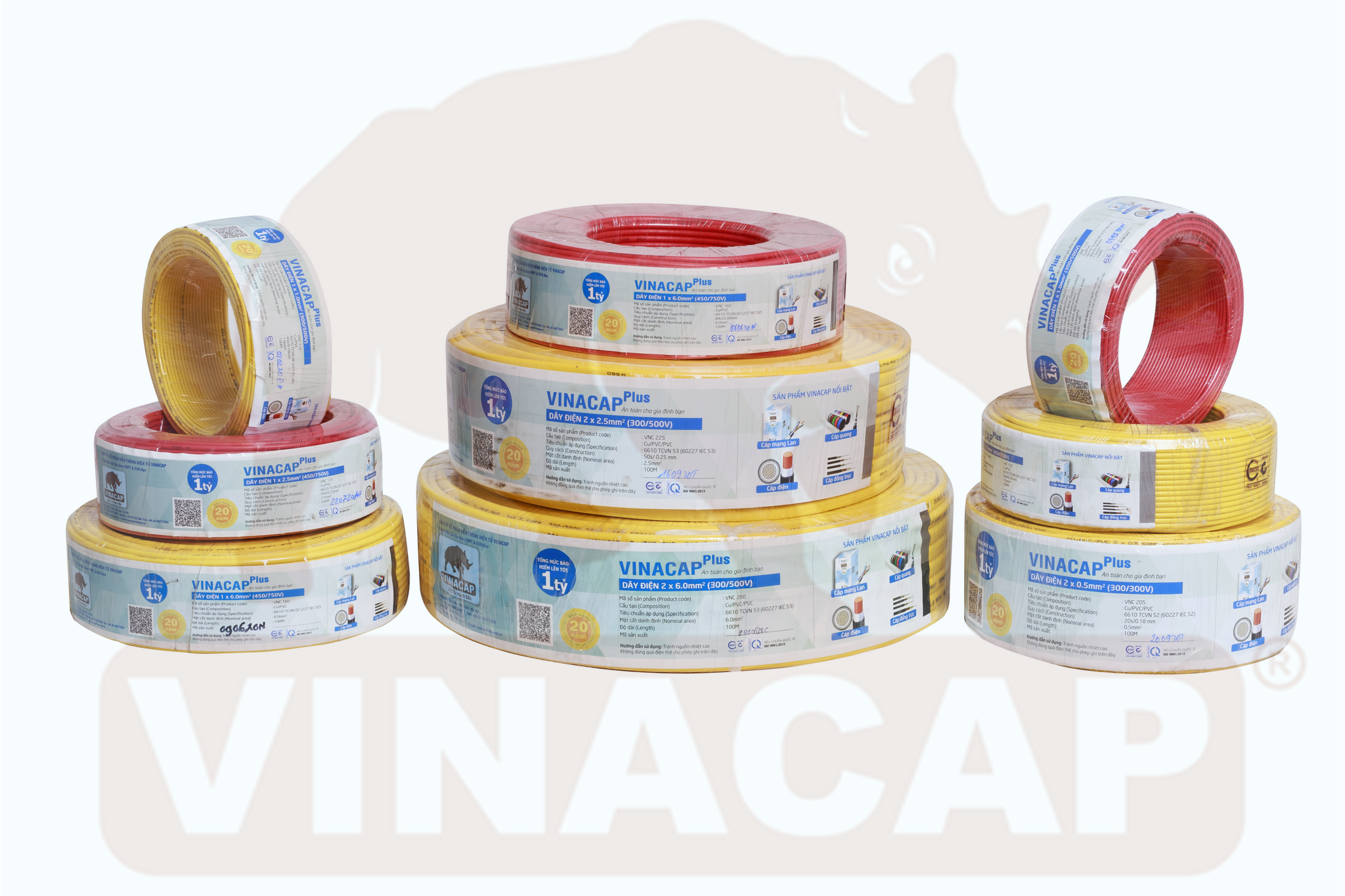 Dây điện 2x2.5 vinacap