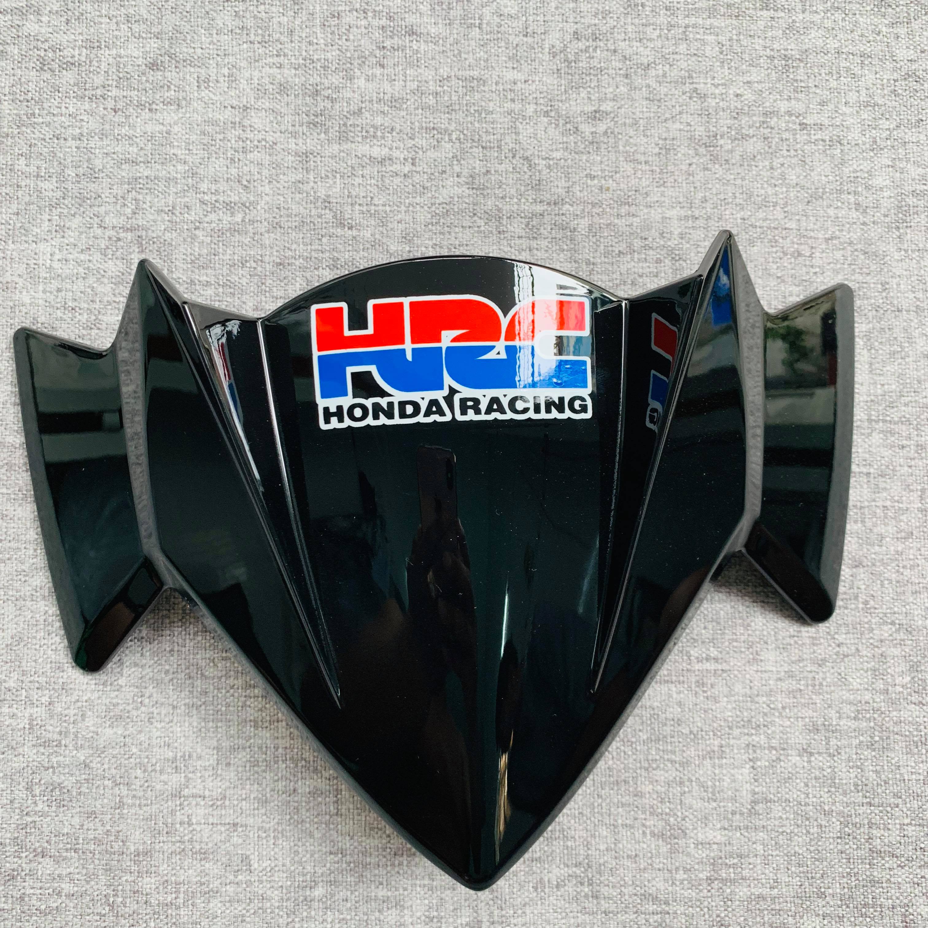 Mão sừng xe Winner, ốp đầu đèn xe Winner, chắn gió xe Winner 150CC HRC ( màu đen)