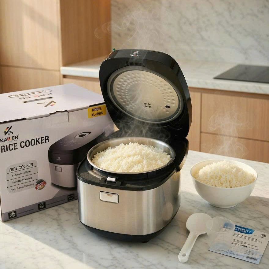NỒI CƠM CAO TẦN KAILER 1.8L KL-IH88 dung tích 1.8L– phù hợp 4–6 người