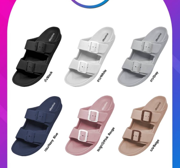 Dép Thái Lan Quai Ngang Nữ MONOBO MONIGA BN-02 Chính Hãng