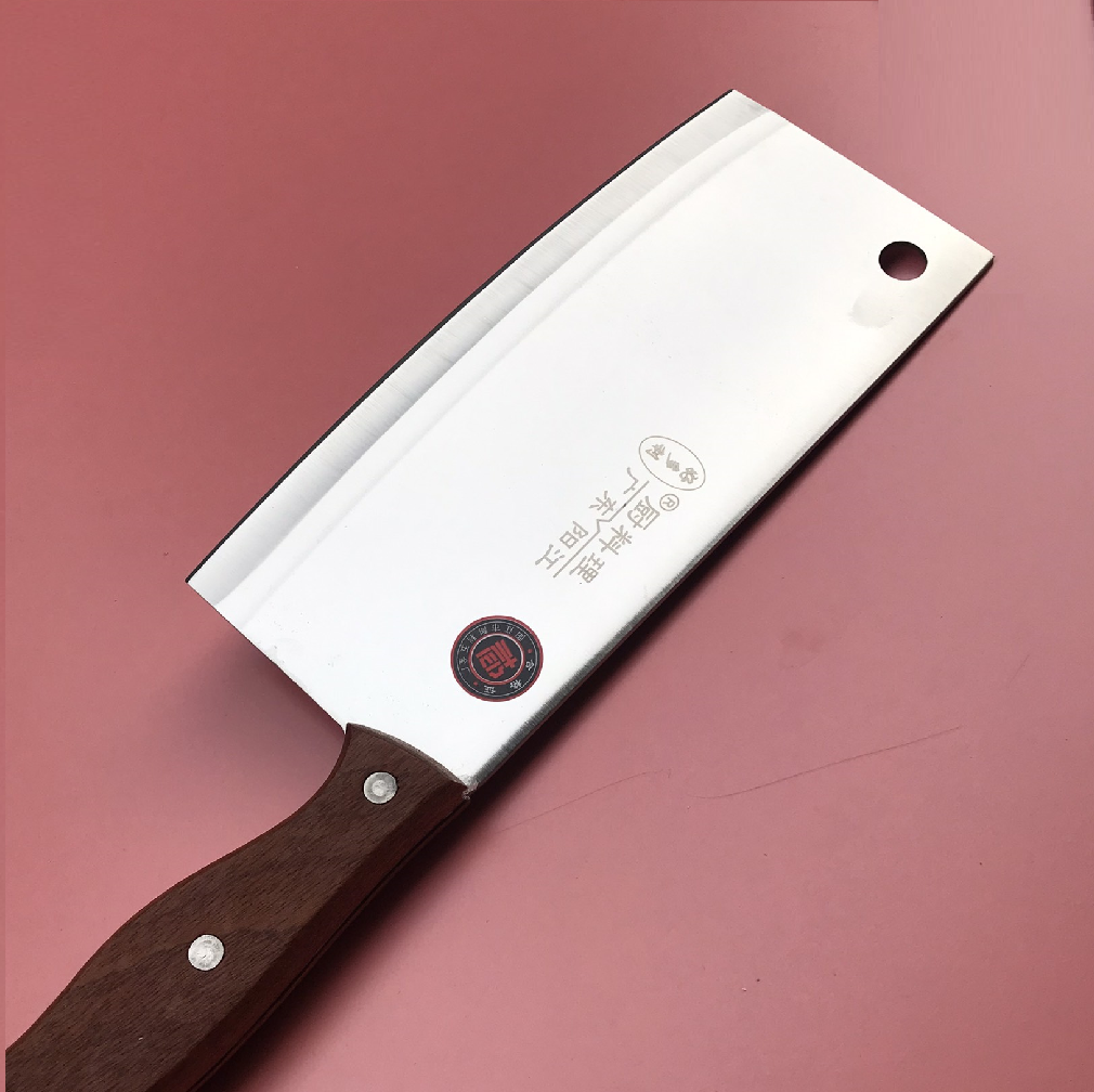 [Dao Dày- Bén- Nặng Tay] Dao Chặt Xương, Thịt Cán Gỗ Cao Cấp. Lưỡi Dao Làm Bằng Thép Không Gỉ. Vật Dụng Nấu Ăn Nhà Bếp