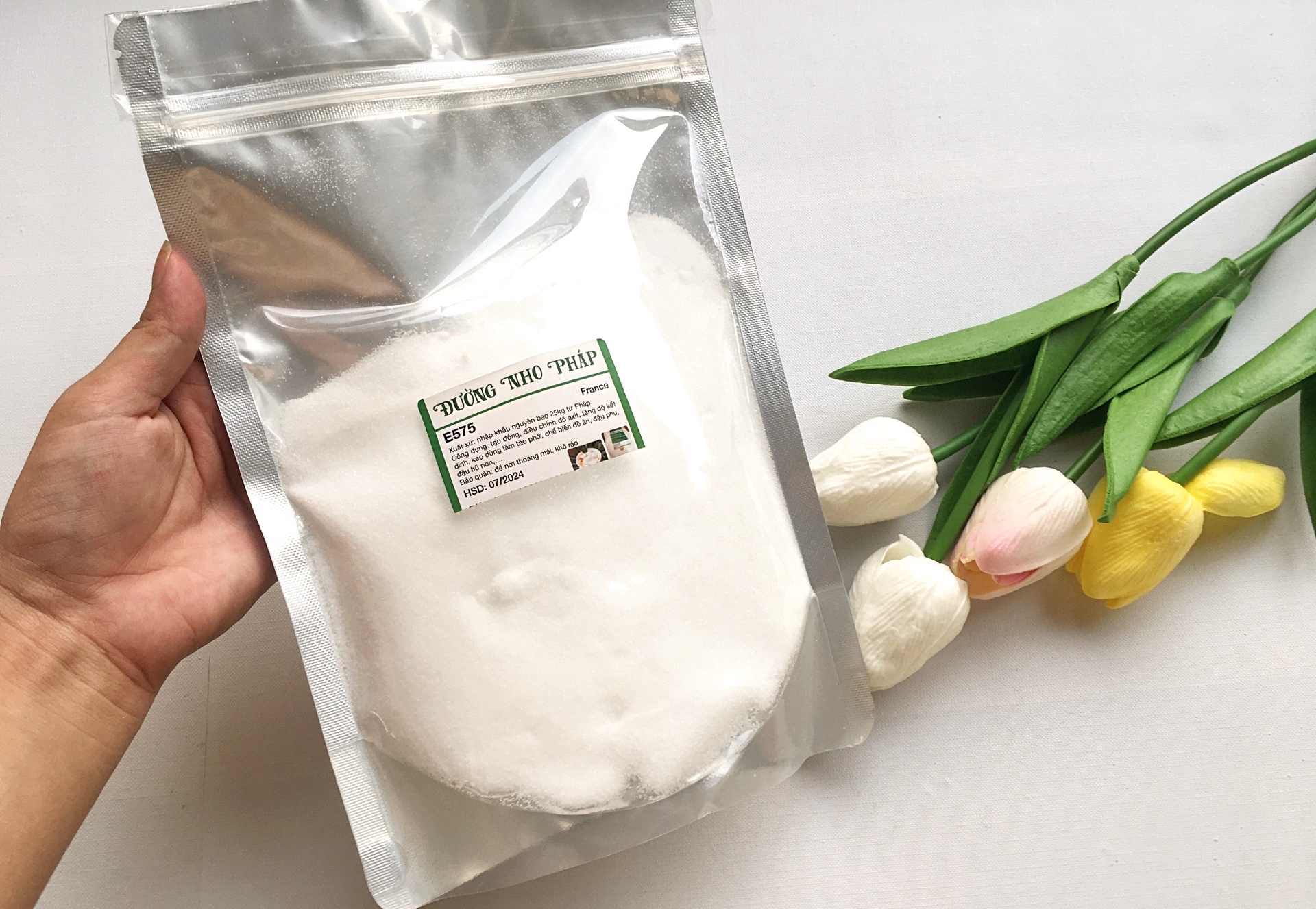 Đường nho Pháp làm tào phớ, đậu hũ 1Kg