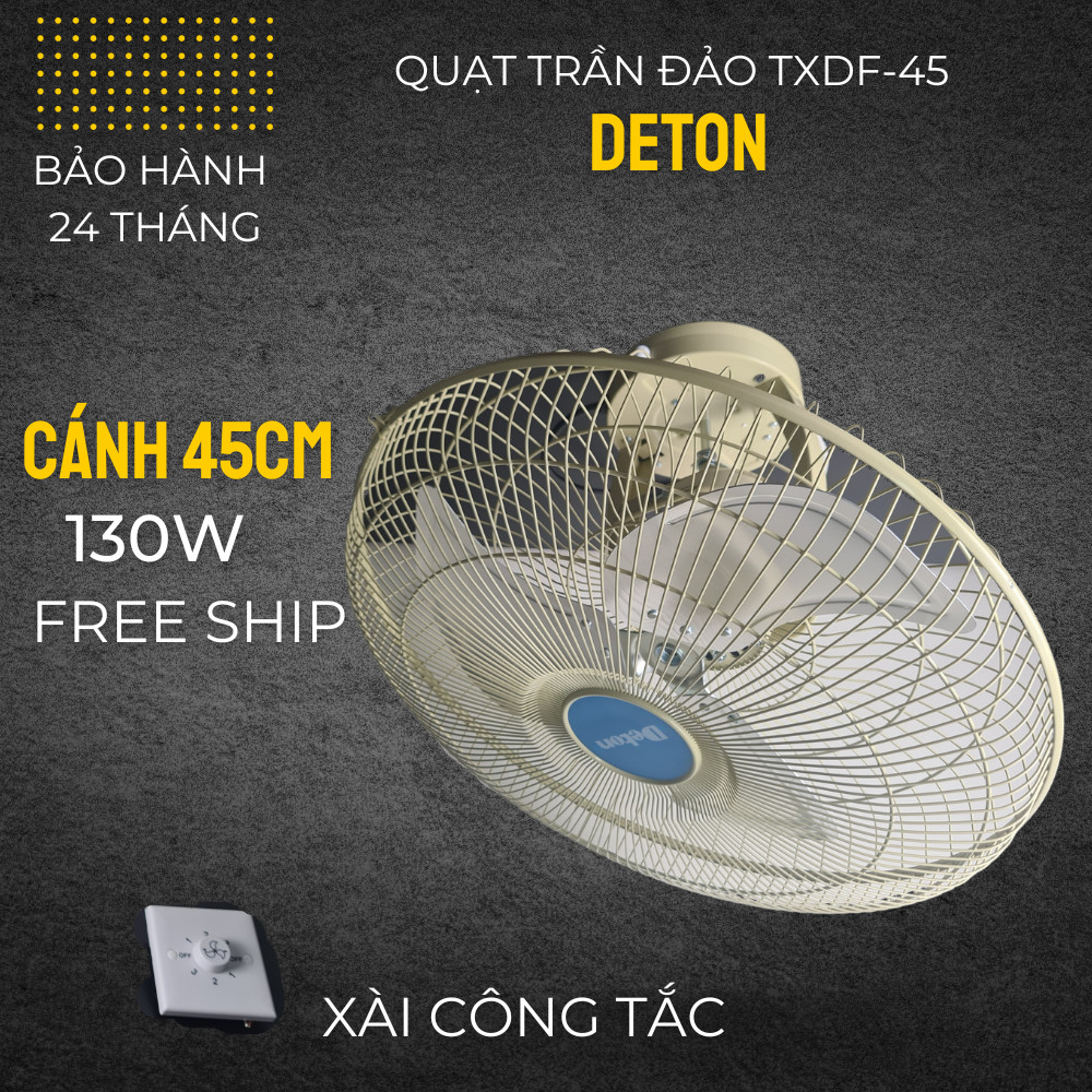 Quạt trần đảo công nghiệp Deton TXDF45