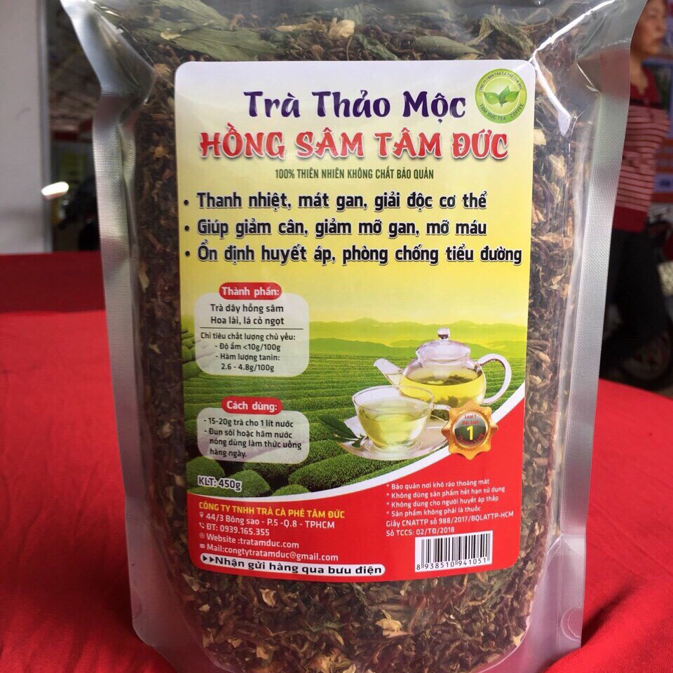 Combo 3 trà thảo mộc hồng sâm