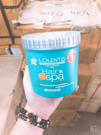 Kem ủ tóc dưỡng màu tóc Lolentis Hair Spa phục hồi tóc hư tổn ,rãy rụng