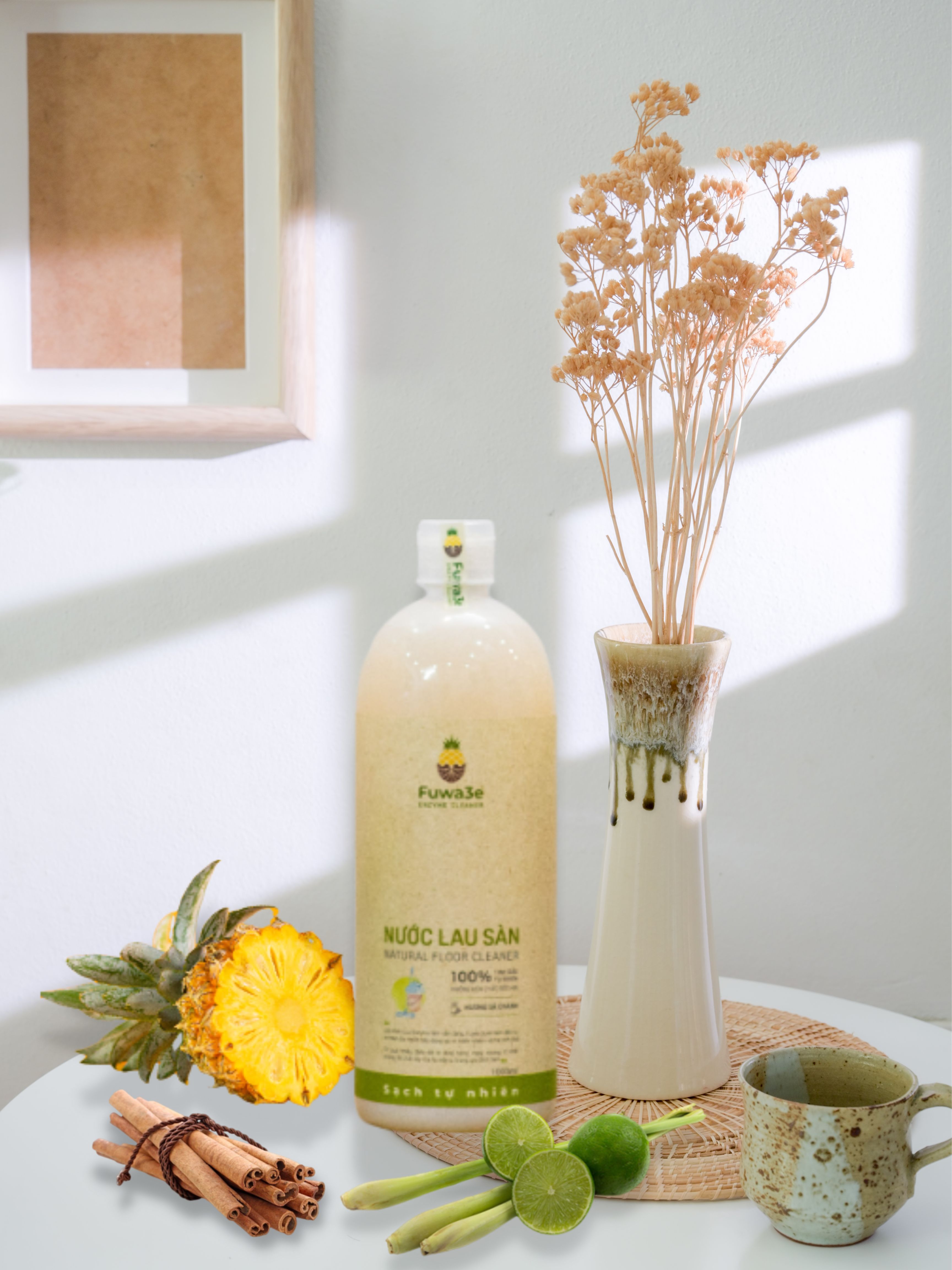 Fuwa3e biological floor cleaner
