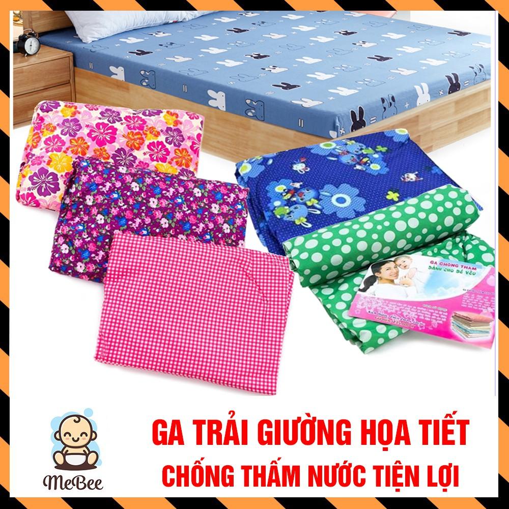 Ga trải giường chống thấm nhiều họa tiết shopmebee