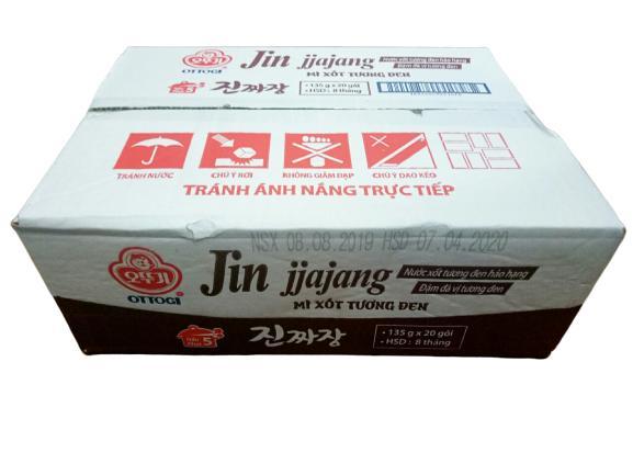 1 Thùng 20 gói - mì Xốt tương đen Ottogi 135g, cam kết hàng chính hãng, chất lượng đảm bảo, an toàn cho sức khỏe người dùng