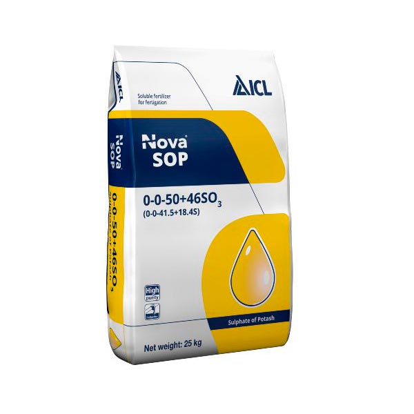 ATP Farm - CHÍNH HÃNG : PHÂN BÓN KALI SUNPHAT K2SO Nova SOP 0-0-50+43SO3 -ICL - ISRAEL CHÂU ÂU