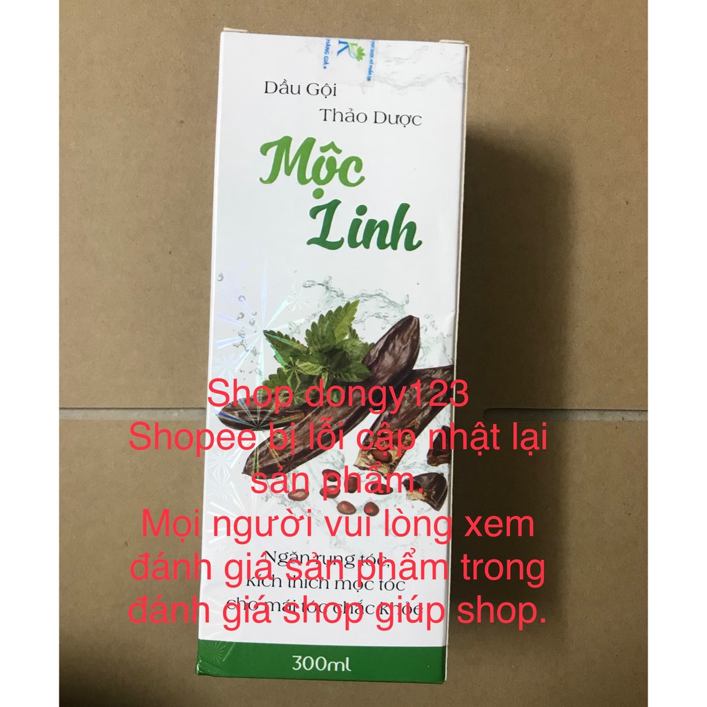 Dầu gội thảo dược mộc linh