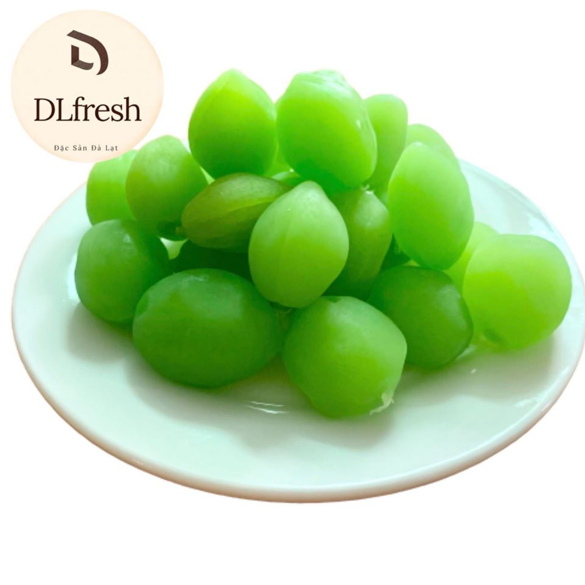 Đào Sấy Giòn DLFRESH Đặc Sản Đà Lạt Túi Zip 250gr