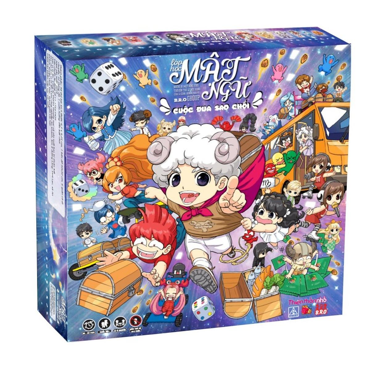 Boardgame Lớp Học Mật Ngữ - Cuộc Đua Sao Chổi