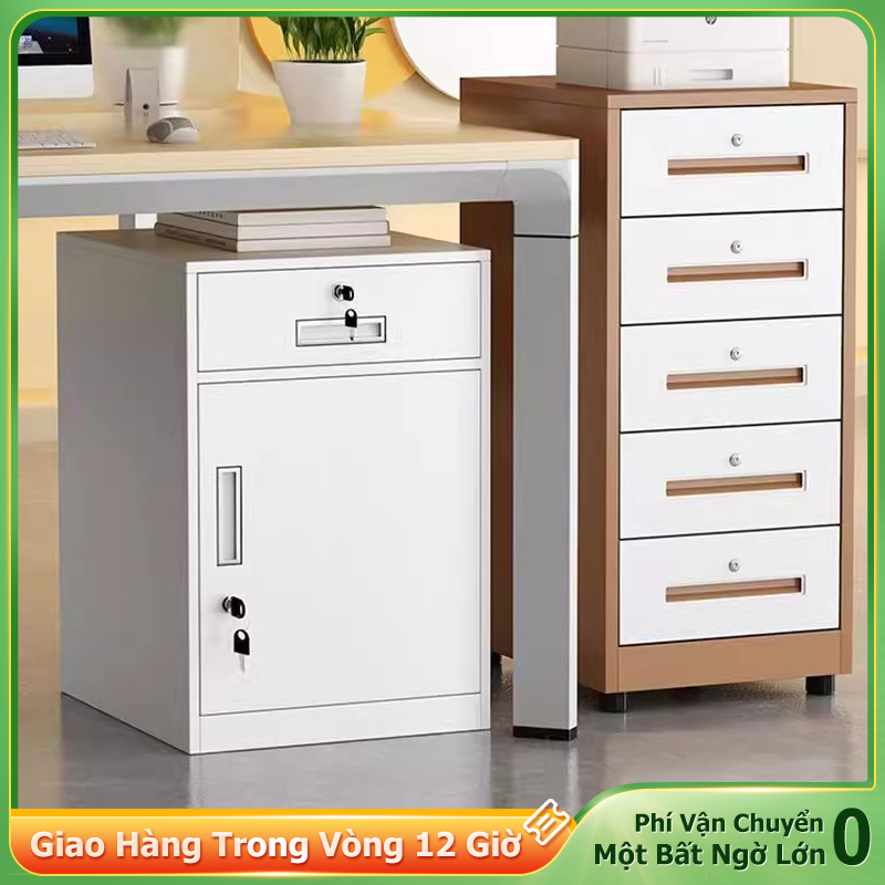 NES Tủ đựng kéo bằng thép Tủ Đựng Hồ Sơ, Tủ Văn Phòng tủ kim loại thấp- Tủ có khóa và ngăn kéo tiện lợi phù hợp cho Văn Phòng