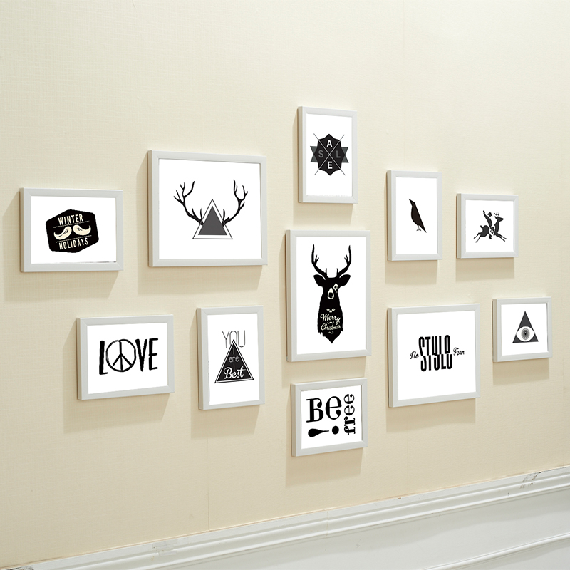 [HCM]Bộ khung ảnh treo tường phong cách Hàn Quốc 11 khung