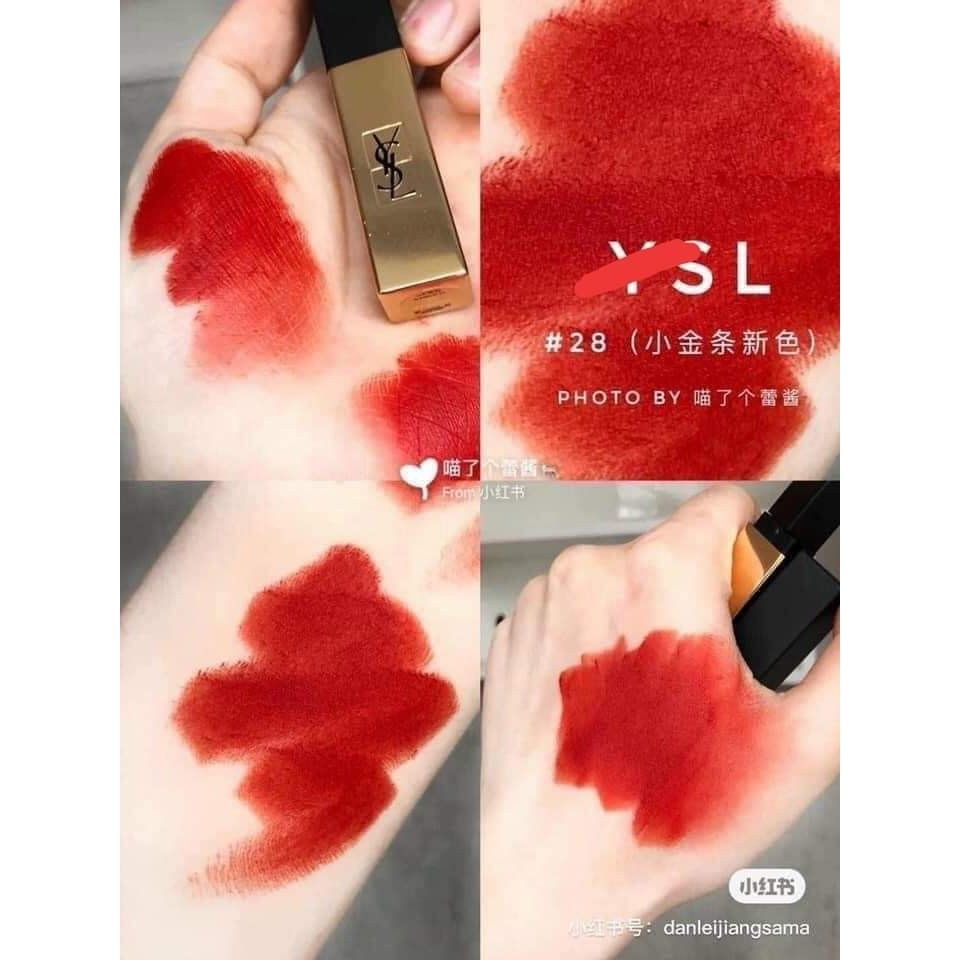 Son ysl slim 28-đỏ gạch