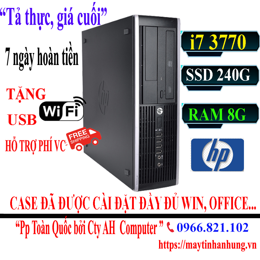 Máy tính Đồng Bộ HP Core i7 hàng nhập khẩu tặng kèm usb WIFI