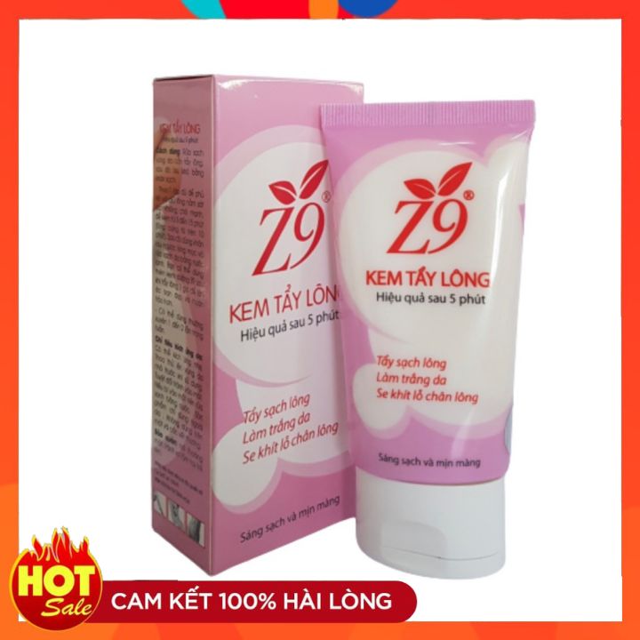 Kem Tẩy Lông Z9 (Hộp tuýp 60ml) Z25