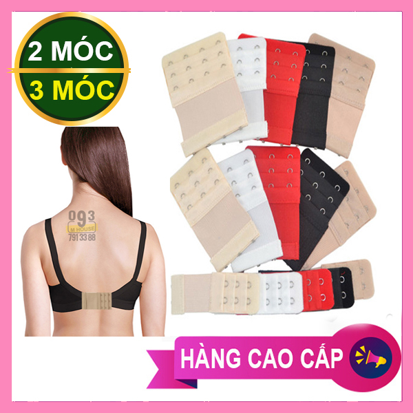 Móc nới rộng áo ngực bra 2 móc hay 3 móc