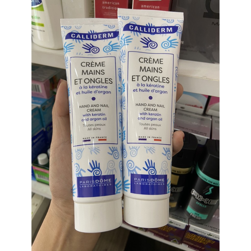 Kem dưỡng da tay Calliderm Creme Mains & Ongles 150ml Pháp