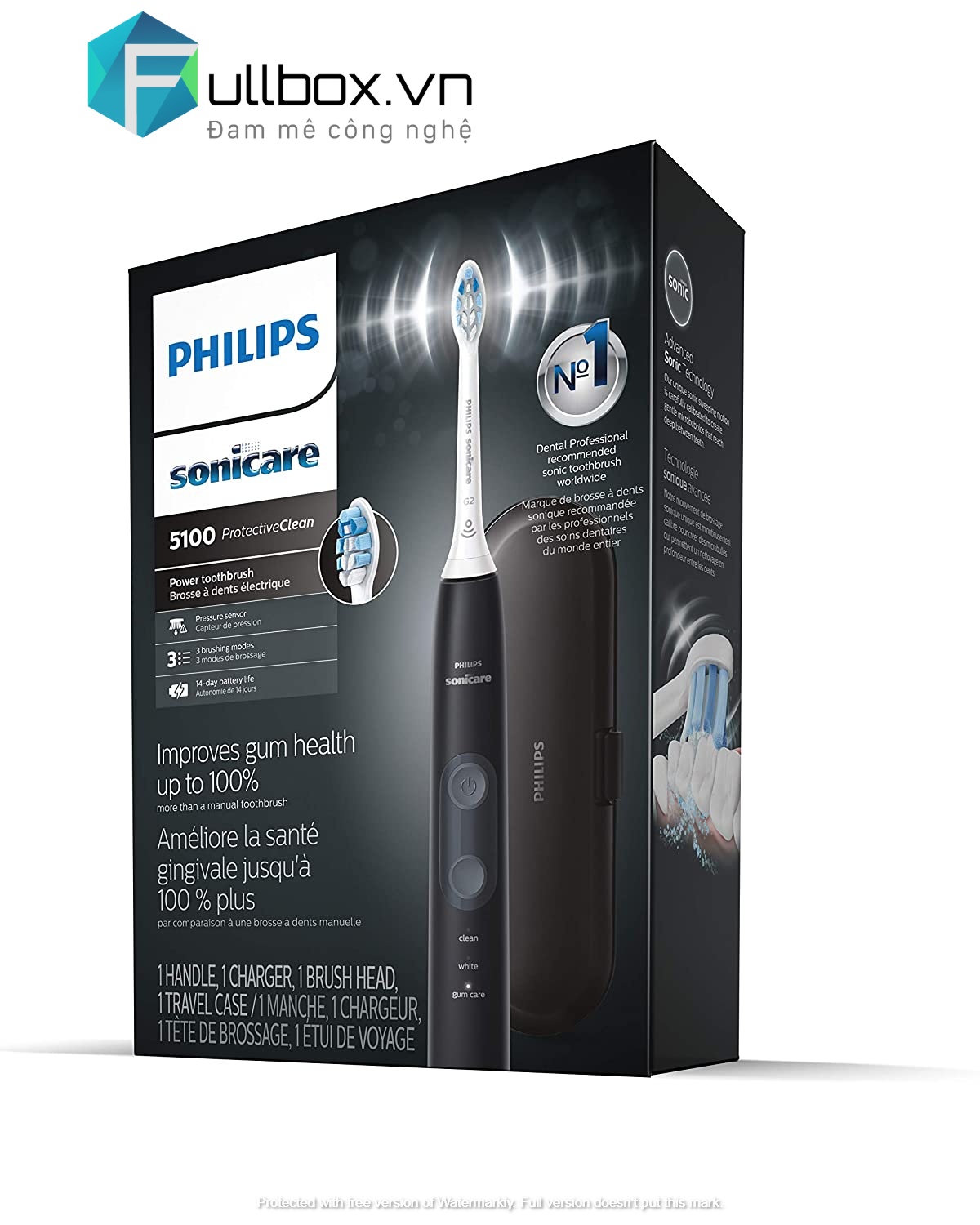 Bàn chải điện philips sonicare 5100