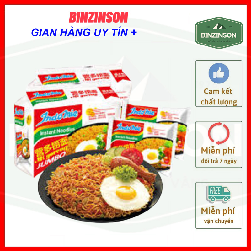 Mì xào khô Indome Goreng mỳ siêu ngon ăn không ngán [ COMBO 13 GÓI VỊ NGẪU NHIÊN ] - BINZINSON