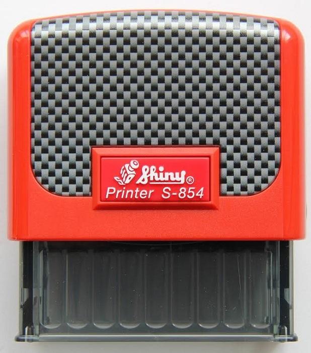 [HCM]Con dấu Shiny S-854 kích thước 2.2cm x 5.8cm