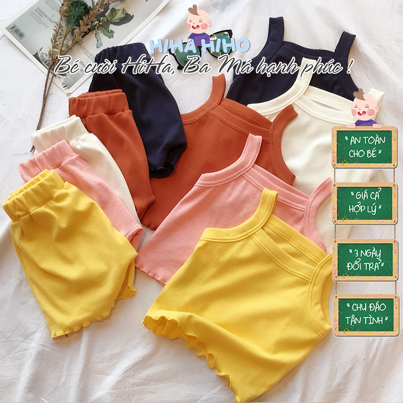 [XẢ GIÁ SỐC] Bộ Áo Hai Dây Chất Đẹp Siêu Xinh Cho Bé Gái- Quần Áo Trẻ Em Gái-Đồ Bộ Bé Gái Sành Điệu-Đồ Bé Gái-Đồ Bộ Bé Gái-Đồ Em Bé Gái-Quần Áo Bé Gái