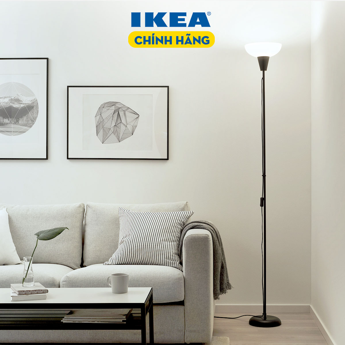 Đèn sàn hắc trần ikea chính hãng – tagarp
