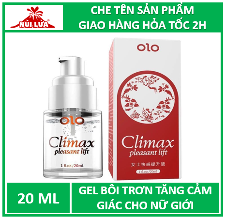 Gel bôi trơn tăng khoái cảm nữ Olo Climax Pleasant Lift chai 20ml
