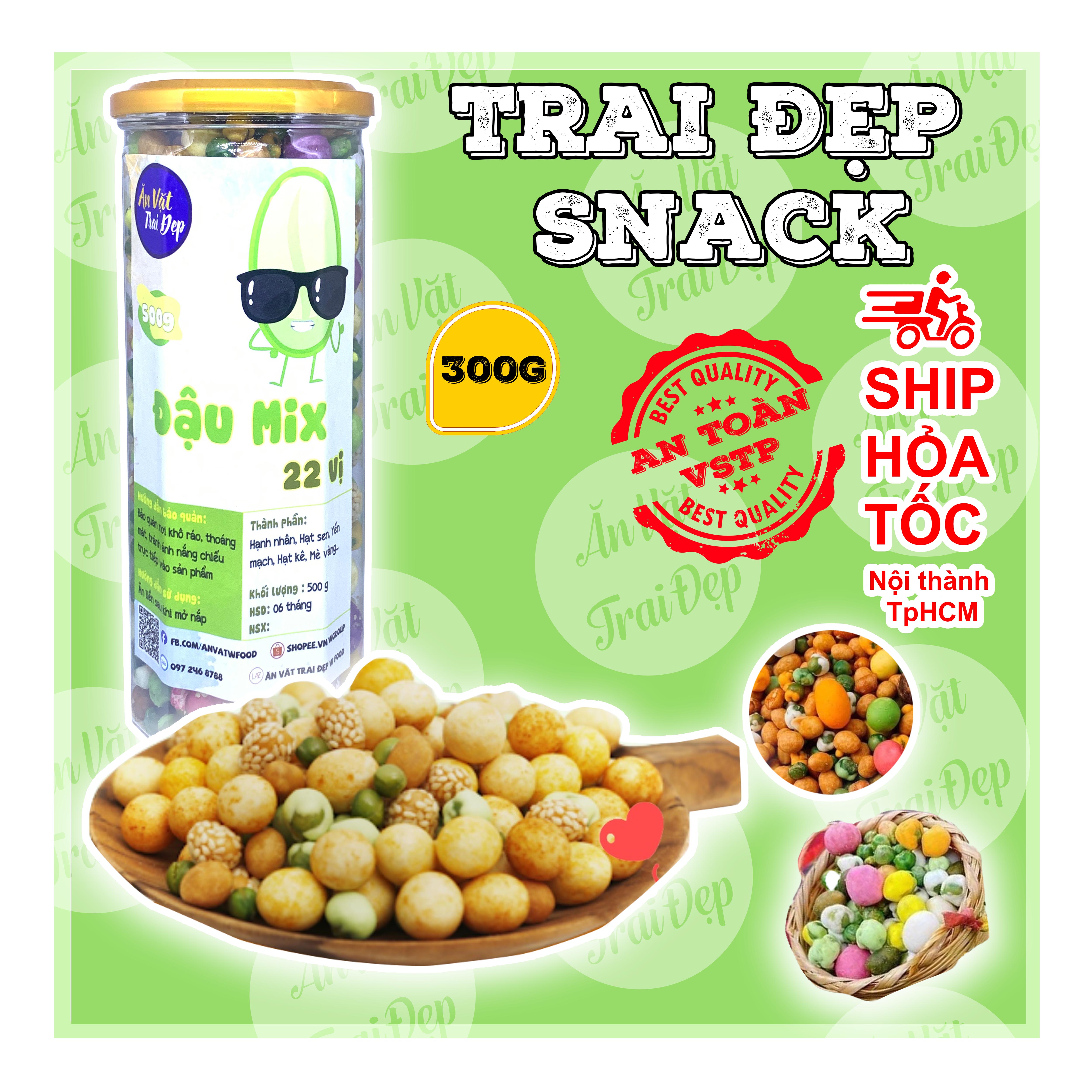 Đậu 22 Vị Trai Đẹp 500G