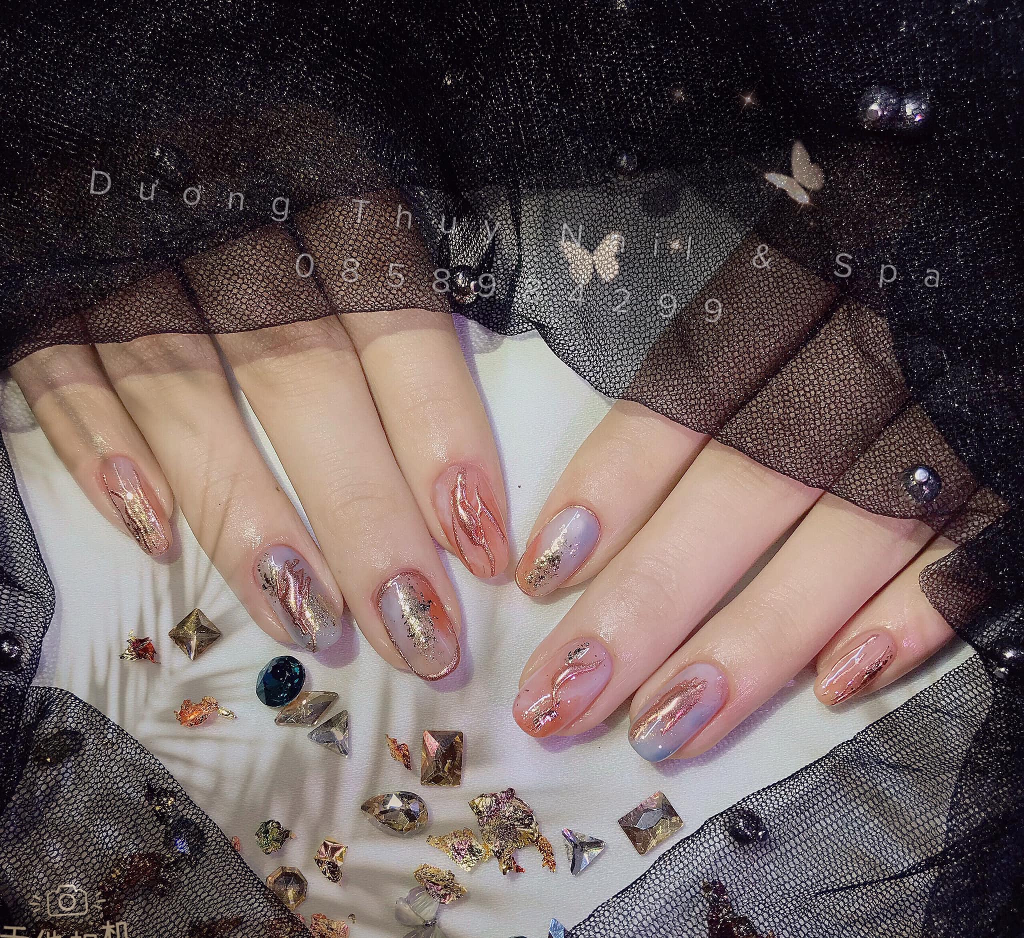 Nail Box Beauty Love Eva Thiết Kế Theo Kích Thước Của Khách