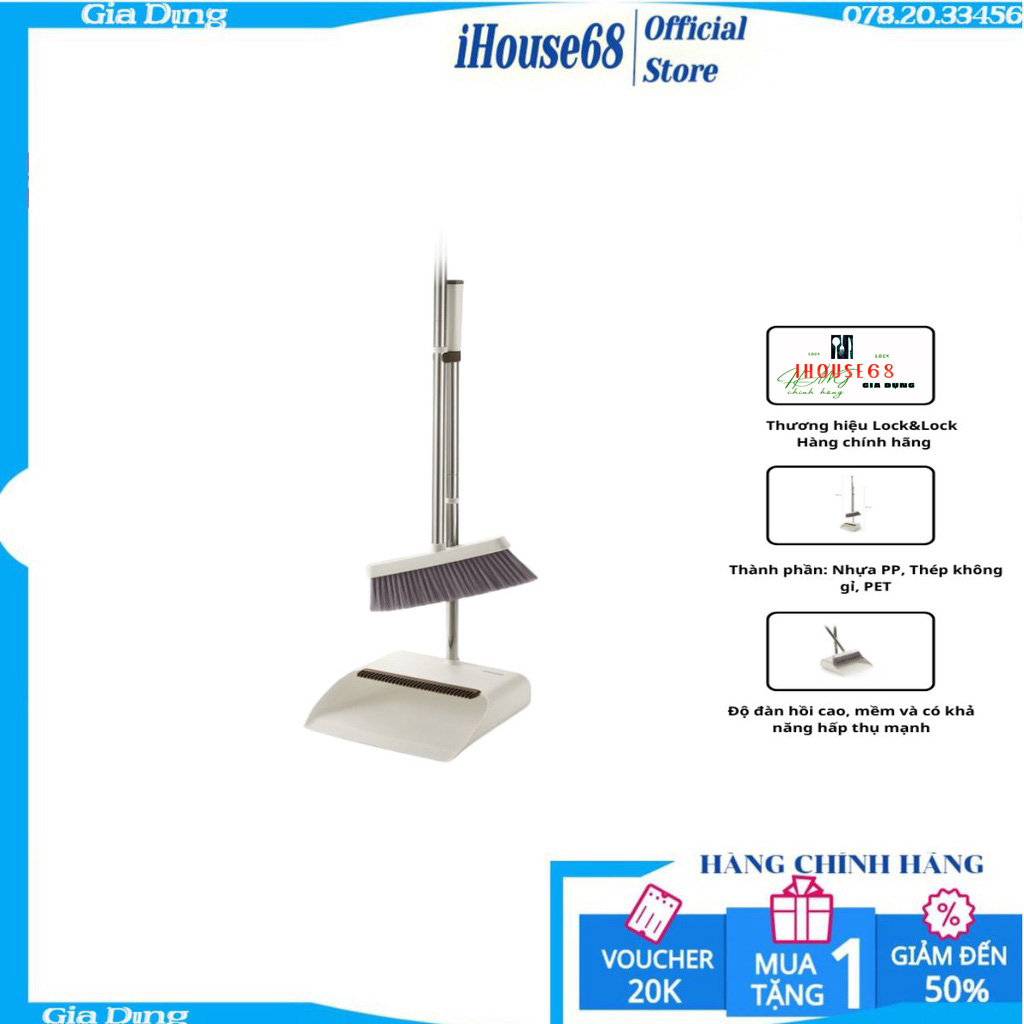 Bộ chổi quét nhà lock&lock etm465