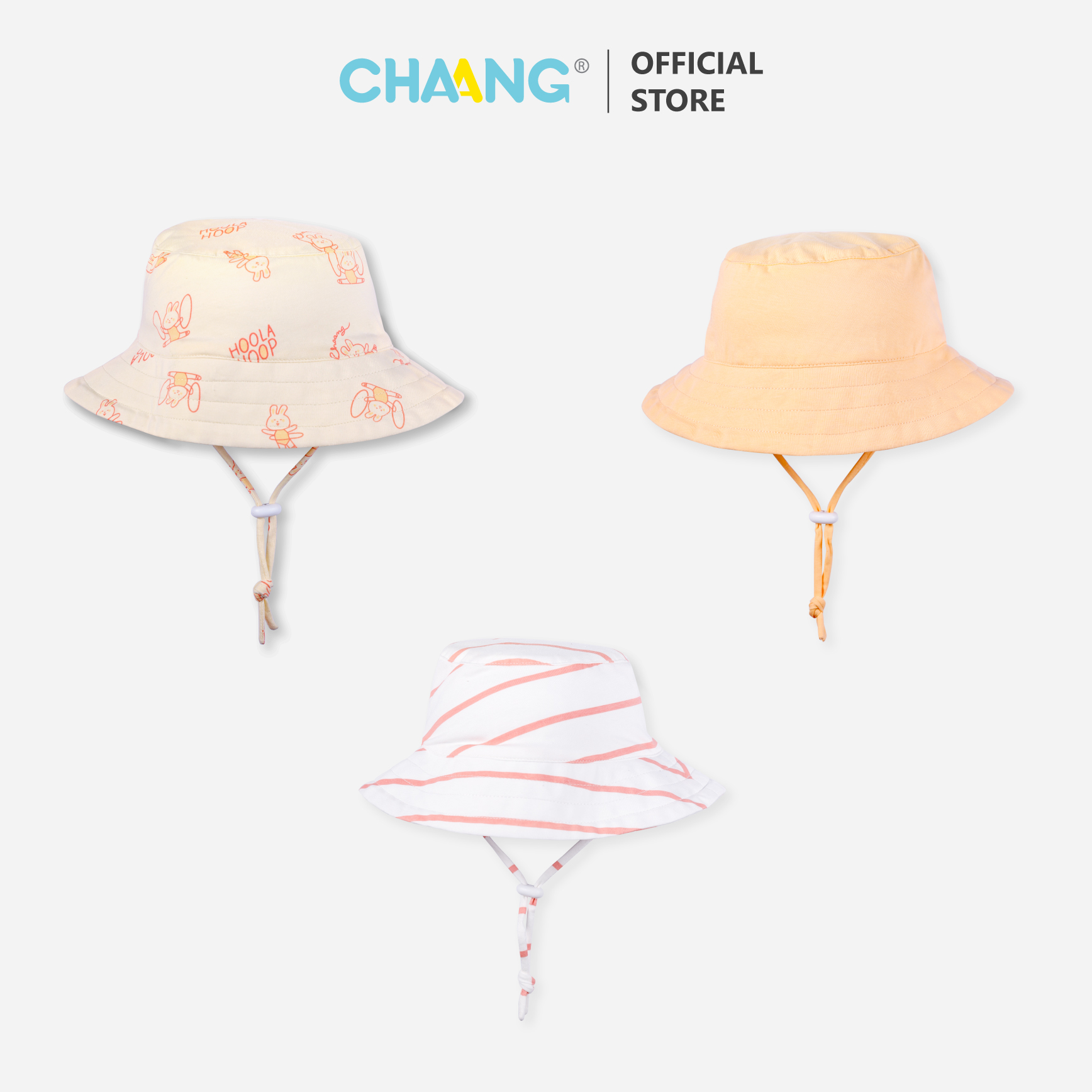 Mũ vành dây rút bé gái Olympia Chaang