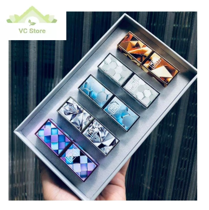 Set 5 cây son sáp pha lê hold live siêu đẹp - mẫu mới