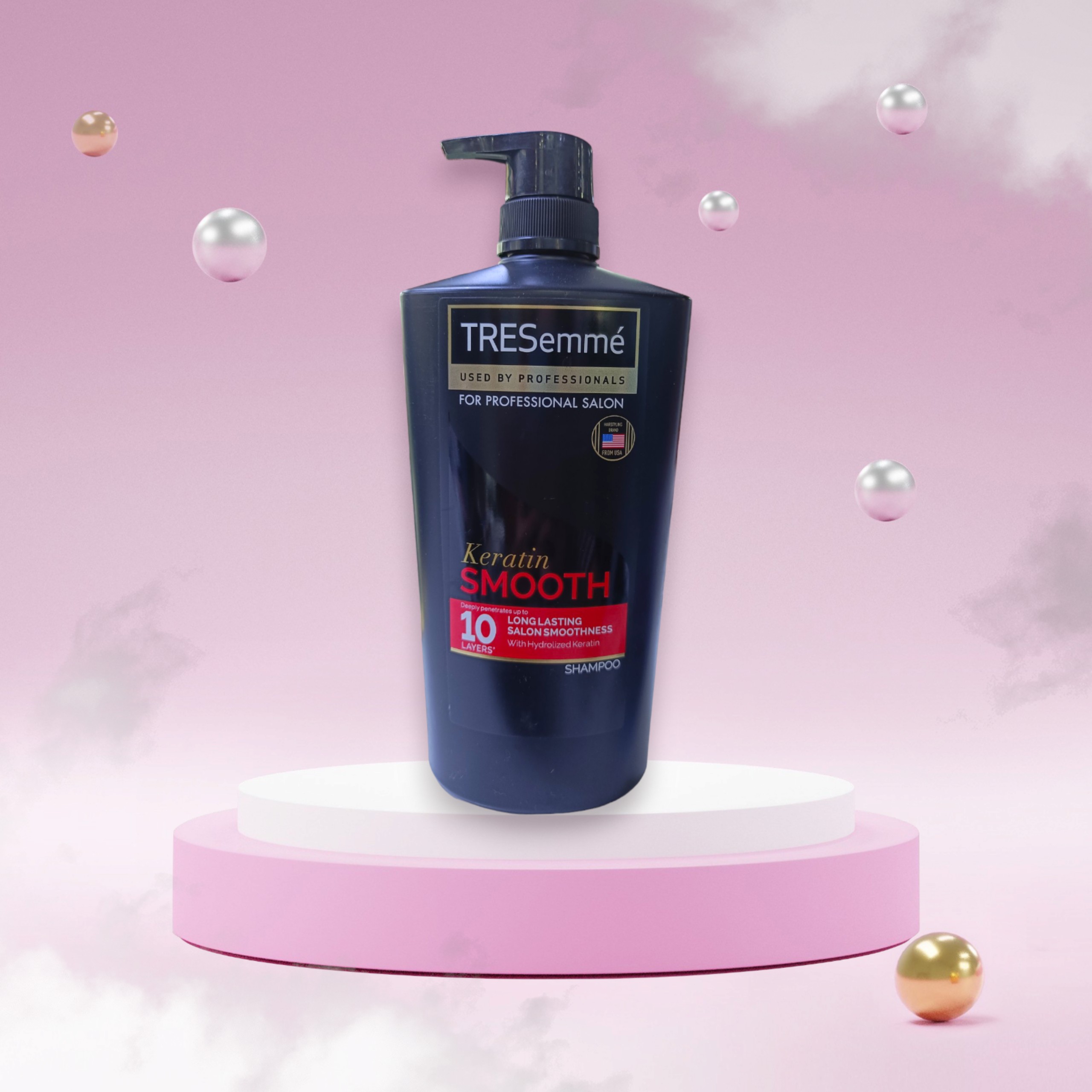 Dầu gội tresemme keratin smooth vào nếp suôn mượt 850g