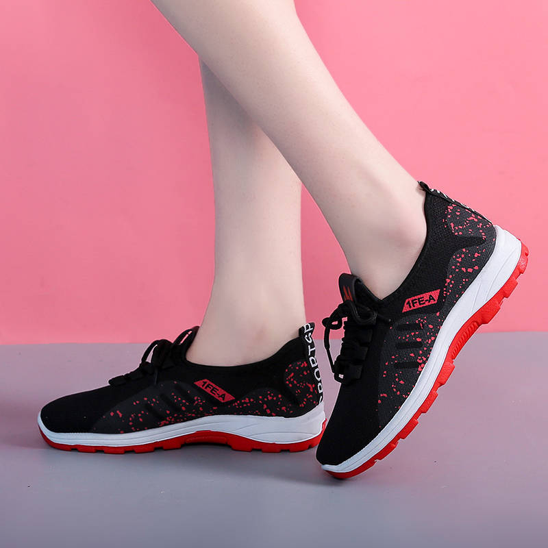 Giày thể thao nữ, giày sneaker nữ đế cao su đi siêu êm, vải mềm ôm chân gn30