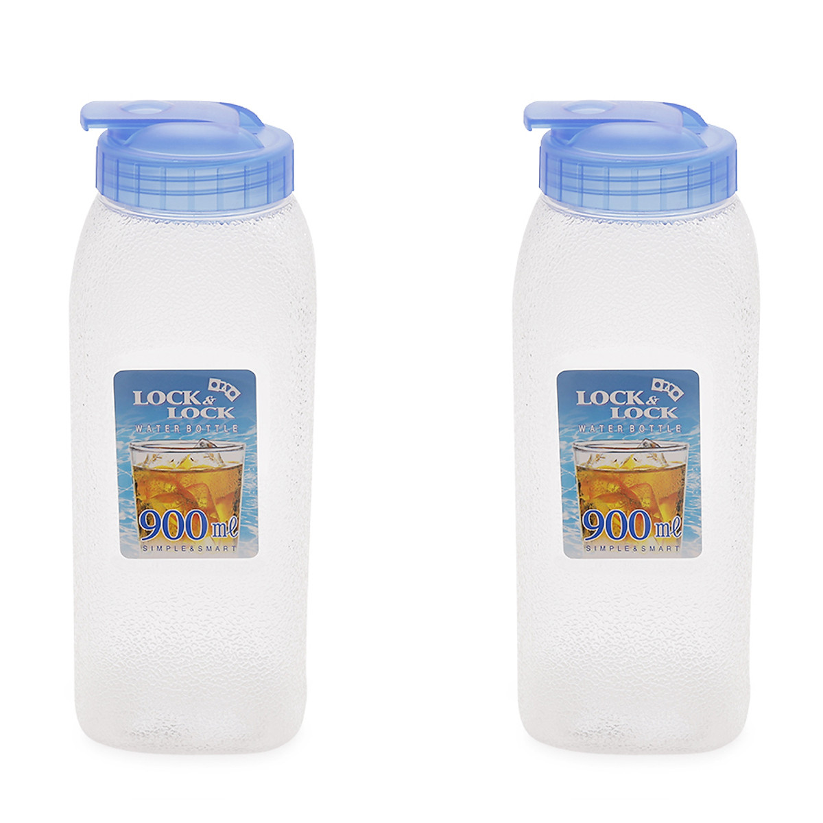 Bộ 2 Bình Nước PET Lock&Lock HAP728S2 900Ml