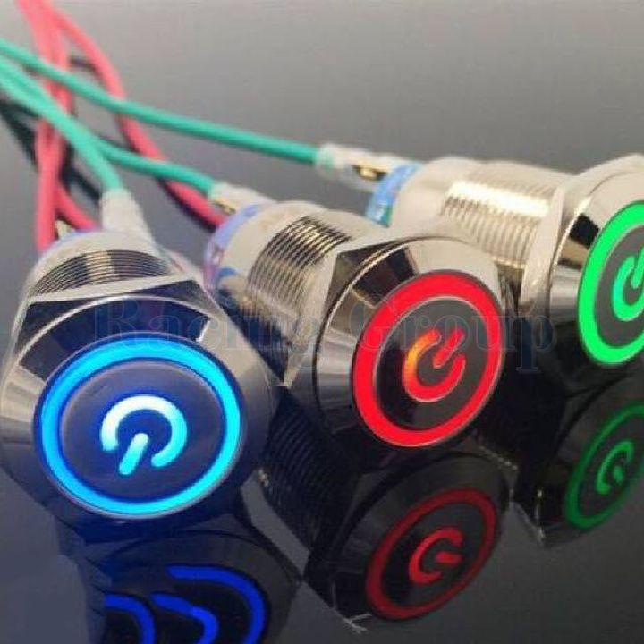 Công Tắc Đèn Led On/Off Gắn Các Loại Xe Máy Màu Ngẫu Nhiên