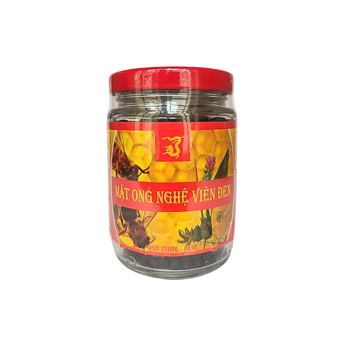 Mật ong nghệ viên đen trường thọ-100g