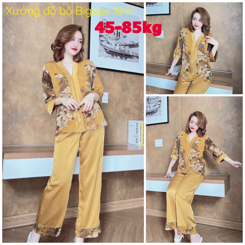 Bộ lam bigsize đi lễ chùa