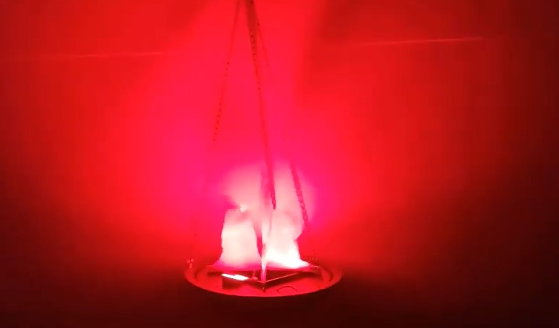 Đèn lửa giả treo 3 tấc - nấu bánh chưng - lửa giả trang trí sân khấu - đèn lửa phong thủy